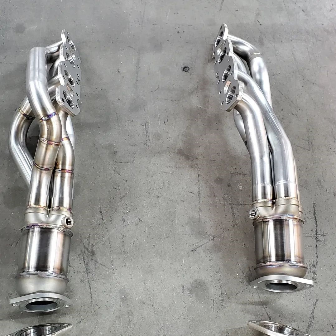 RR Racing Tuned PPE Racing Headers with high flow cat for Lexus RC