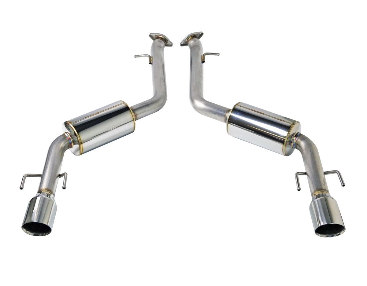 Invidia Gemini R400 Quad SS Tip Catback Exhaust WRX 15+