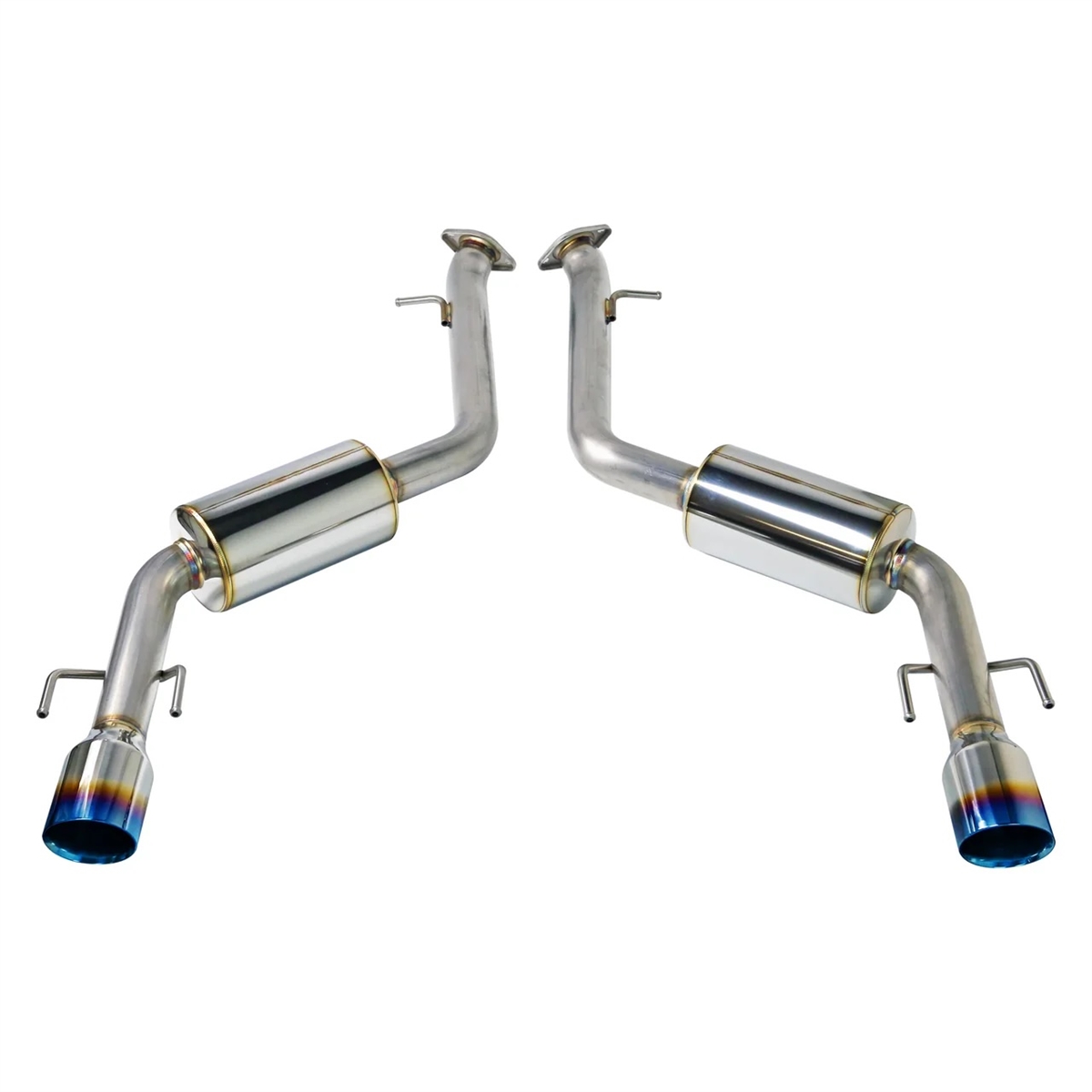 Invidia Gemini R400 Quad SS Tip Catback Exhaust WRX 15+