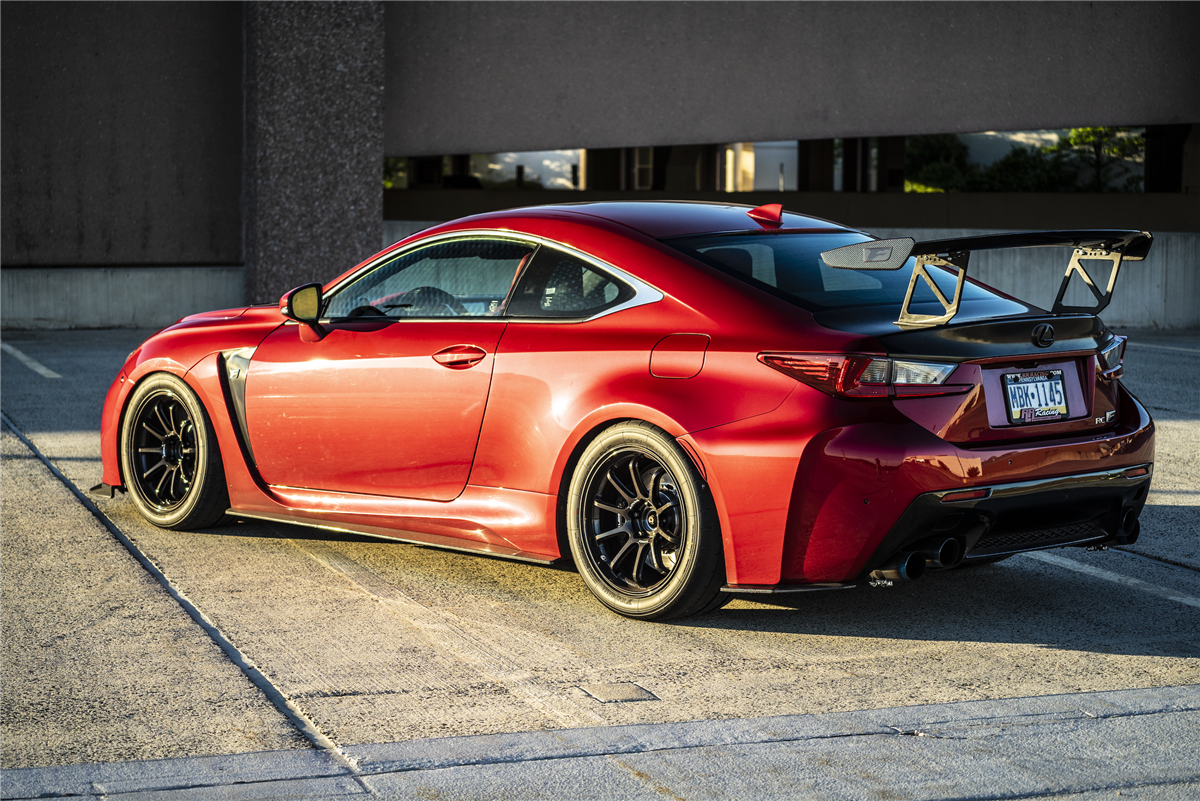 RCF complete Carbon ground effect aero kit Lexus RCF