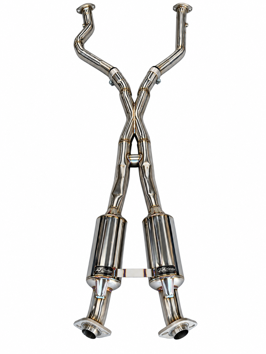 Invidia Gemini R400 Quad SS Tip Catback Exhaust WRX 15+