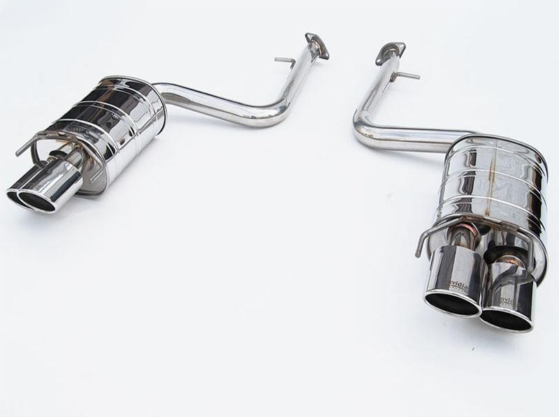 Apex ステンレス デュアルマフラー本体レクサスRC300.350. Apex